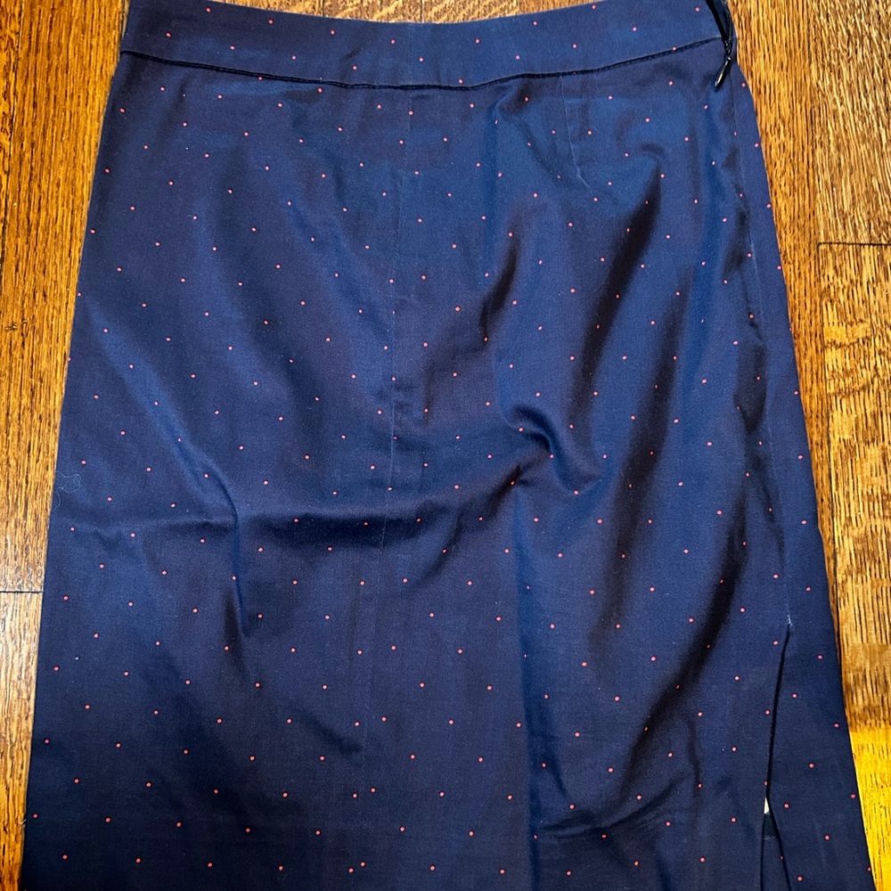 Navy Blue Pencil Skirt